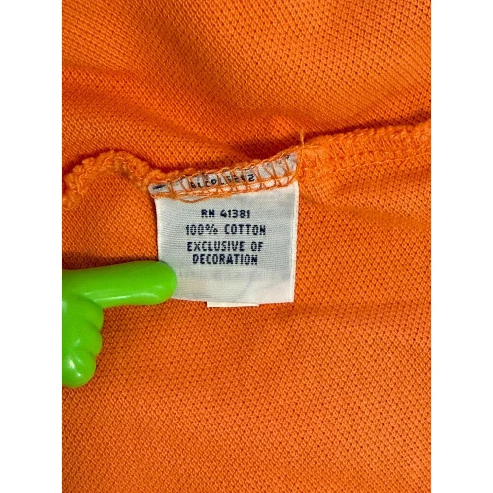Polo Ralph Lauren Polo Shirt Mens 2XLT Tall Orange Short Sleeve Pony Logo
